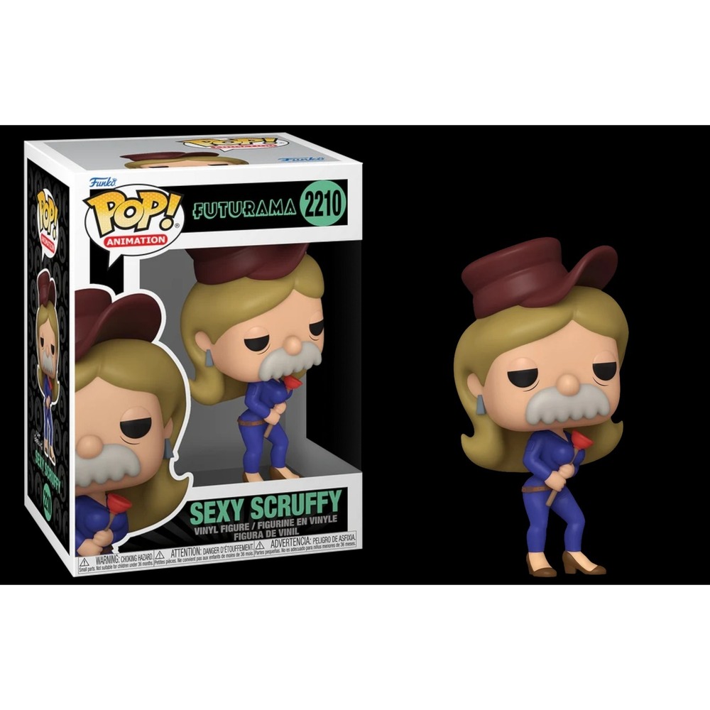 Funko Pop Sexy Scruffy #2210 Futurama Vinyl Figureβ Collectible New